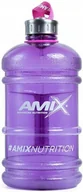 Shakery i bidony sportowe - Kanister 2,2l Shaker Bidon Solidny AMIX Fioletowy - miniaturka - grafika 1