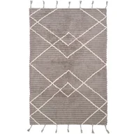 Dywany dla dzieci - Dywan boho szary Lassa Stone Grey 100x150 - miniaturka - grafika 1