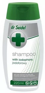Dr Seidla Szampon dla Psów Jodoforowy (również dla kotów i fretek) 220ml MS_829 - Szampony dla kotów - miniaturka - grafika 1