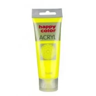Przybory szkolne - Farba akrylowa 75ml żółta fluo 7370 0075-101 - miniaturka - grafika 1