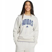 Bluzy męskie - Bluza męska adidas Collegiate Sweat szara JM1732 S - miniaturka - grafika 1