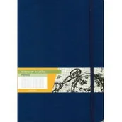 Szkolne artykuły papiernicze - Antra Notes Impresja B5 Kratka Granatowy - miniaturka - grafika 1
