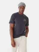 Koszulki męskie - Quiksilver T-Shirt Evo Quik Rituals EQYZT08193 Szary Regular Fit - miniaturka - grafika 1