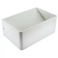 Lampy ścienne - Ideus Kinkiet LAMPA ścienna BETI LED 10W 03103 prostokątna OPRAWA metalowa kostka biała - miniaturka - grafika 1