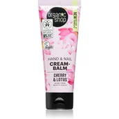 Balsamy i kremy do ciała - Natura Siberica Organic Shop SPA Manicure Japanese masło-krem do rąk i paznokci 75ml - miniaturka - grafika 1
