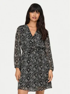 ONLY Sukienka codzienna Cera 15236376 Czarny Regular Fit - Sukienki - miniaturka - grafika 1