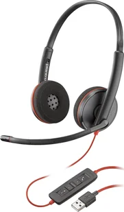 POLY Blackwire C3220 USB-A czarny 77R32A6 - Słuchawki - miniaturka - grafika 1