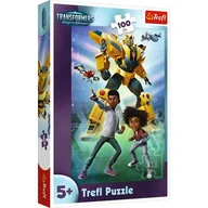 Puzzle - Puzzle 100 Drużyna Transformers TREFL - miniaturka - grafika 1