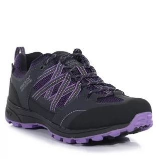 Buty trekkingowe damskie - Trekkingi Regatta RWF540 Purp/Amethys XZD - grafika 1