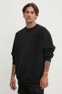 Bluzy męskie - Vans bluza męska kolor czarny gładka VN000HPSBLK1 - miniaturka - grafika 1