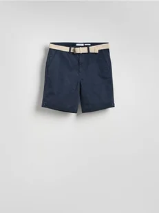 Reserved - Szorty slim fit - granatowy - Spodenki męskie - miniaturka - grafika 1