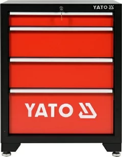 YATO SZAFKA SERWISOWA BAZOWA 4 SZUFLADY WYMIARY SZAFKI 660 X 457 X 863mm YT-08933 - Pozostałe wyposażenie warsztatu - miniaturka - grafika 8
