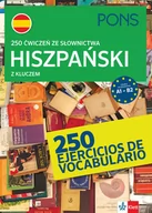 Książki do nauki języka hiszpańskiego - LektorKlett 250 ćwiczeń ze słownictwa hiszpańskiego A1-B2 PONS praca zbiorowa - miniaturka - grafika 1