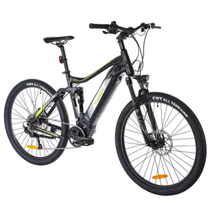 Rower elektryczny Jobo Verlyn JB-TDE43L, 18", czarny - Rowery elektryczne - miniaturka - grafika 1