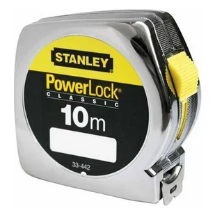Stanley Miara zwijana 10m PowerLock OBUDOWA Z TWORZYWA 1-33-442 - Poziomice, łaty, miary - miniaturka - grafika 1