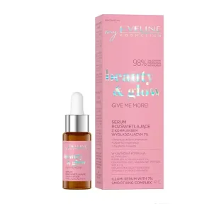 Eveline Eveline Beauty & Glow Serum rozświetlające z kompleksem wygładzającym - Serum do twarzy - miniaturka - grafika 1
