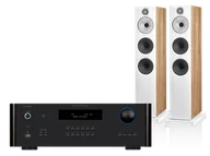 Zestawy stereo - Rotel RA-1572 MkII (czarny) + 603 S3 (dąb) - miniaturka - grafika 1