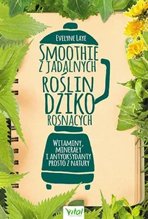 Smoothie z jadalnych roślin dziko rosnących Witaminy minerały i antyoksydanty prosto z natury EVELYNE LAYE - Dom i ogród - miniaturka - grafika 2