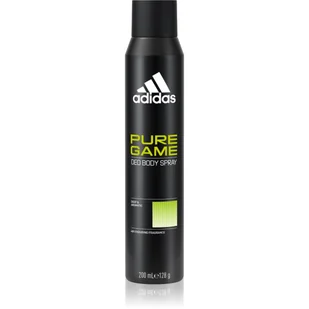 Adidas Pure Game Deo Body Spray 48H Dezodorant dla mężczyzn 200 ml - Dezodoranty i antyperspiranty męskie - miniaturka - grafika 1