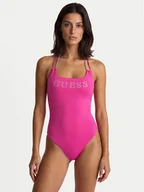 Stroje kąpielowe - Guess Strój kąpielowy E5GJ53 MC040 Różowy - miniaturka - grafika 1