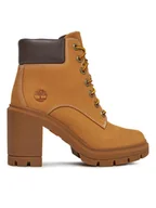Botki damskie - Timberland Botki Allington Heights 6In TB0A5Y5R2311 Brązowy - miniaturka - grafika 1