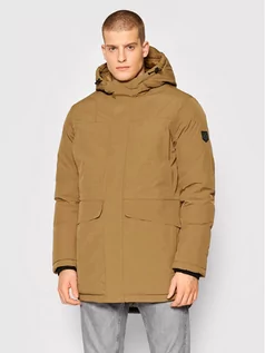 Kurtki męskie - Jack&Jones PREMIUM Parka Blaharold 12192814 Brązowy Regular Fit 5715108787740 L, M, S, XL, XXL - grafika 1