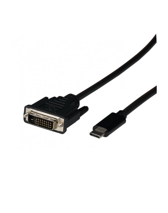 EFB-ELEKTRONIK EBUSBC-DVIK.2 ADAPTER KABLA WIDEO 2 M USB TYPU C DVI-D CZARNY
