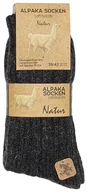 Skarpetki męskie - Skarpety Wełniane Z Alpaki 2Pary Grube I Ciepłe 39/42 - miniaturka - grafika 1