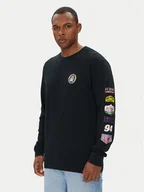 Koszulki męskie - DC Longsleeve ADYZT05464 Czarny Regular Fit - miniaturka - grafika 1