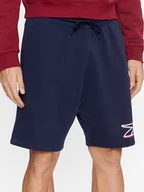 Spodenki męskie - Reebok Szorty sportowe Identity IN1680 Granatowy Regular Fit - miniaturka - grafika 1