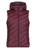 Kamizelki damskie - CMP Kamizelka pikowana w kolorze bordowym - miniaturka - grafika 1