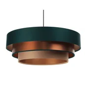 Lampy sufitowe - Potrójna okrągła lampa wisząca glamour - 2X S459 F5-D78 - miniaturka - grafika 1