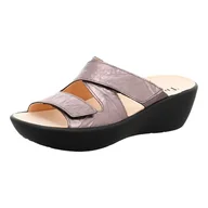 Kapcie damskie - THINK! Damskie kapcie Kate, szarobrązowe (taupe 3000), 39 EU wąskie, Taupe 3000, 39 EU Schmal - miniaturka - grafika 1