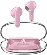 Słuchawki - Awei T85 ENC TWS różowe - miniaturka - grafika 1