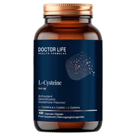 Witaminy i minerały - Doctor Life L-Cysteine, L-cysteina 600 mg, 100 kapsułek - miniaturka - grafika 1