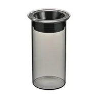 Pojemniki kuchenne - Hario Colors Canister Pojemnik szklany szary 400 ml - miniaturka - grafika 1