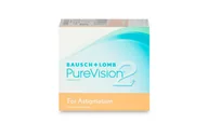 Soczewki kontaktowe - Bausch & Lomb Pure Vision 2 for Astigmatism 6 szt. Soczewki miesięczne (-5.25 dpt, Cyl. -1.25, Axis 40 & BC 8.9) - miniaturka - grafika 1