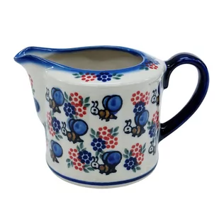 Ceramiczny mlecznik Ceramika Bolesławiec - Cukiernice - miniaturka - grafika 1