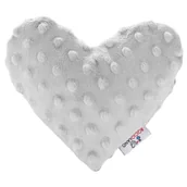 Termofory - BOCIOLAND Termofor Serce Minky Jasny szary - miniaturka - grafika 1