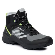 Buty trekkingowe męskie - Buty trekkingowe męskie adidas TERREX SWIFT R3 MID szare IF7712-43 1/3 - miniaturka - grafika 1
