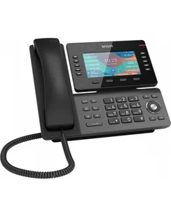 SNOM D865 VOIP Tischtelefon Prof. (SIP) 2xGigabit - Czarny - Telefony stacjonarne - miniaturka - grafika 1