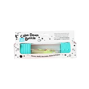 Jellystone Designs, Butelka sensoryczna DIY, Turkusowa - Butelki dla niemowląt - miniaturka - grafika 1