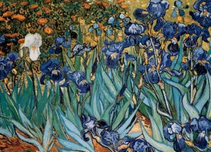 Eurographics Puzzle 1000 Irysy Vincent van Gogh 6000-4364 - Puzzle - miniaturka - grafika 3