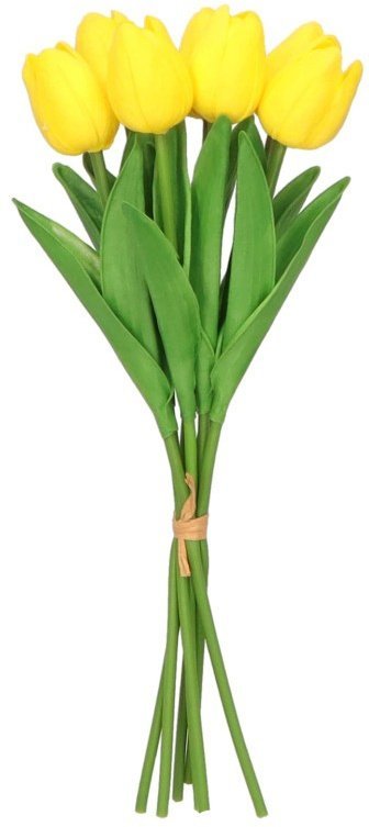 Direct Home and Garden Sztuczny bukiet tulipan 35 cm 9 główek mix kolorów