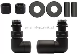 Varioterm Zawór regulacyjny Vision All in One - czarny str. miedziana - CU 15 mm prawy AVIR14P(CU) - Zawory i kraniki - miniaturka - grafika 1
