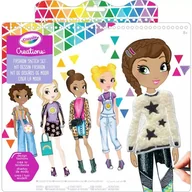 Zabawki kreatywne - Crayola Creations: Zestaw do rysowania Projektant mody - miniaturka - grafika 1