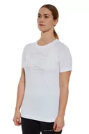 Koszulki sportowe damskie - Koszulka termoaktywna damska Brubeck Aerate SS13850 biały - miniaturka - grafika 1