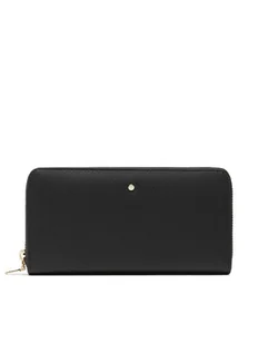 Geox Duży Portfel Damski D.Wallet D35K3A B0039 C9999 Czarny - Portfele - miniaturka - grafika 1
