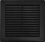 Akcesoria i części do okapów - AWENTA Awenta Tru TRU6CZ osłona wentylacyjna czarna - miniaturka - grafika 1