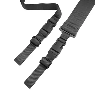 Cetacea Tactical - Quick Adjust Padded 2 Point Sling - Czarny - Odzież taktyczna i umundurowanie - miniaturka - grafika 2